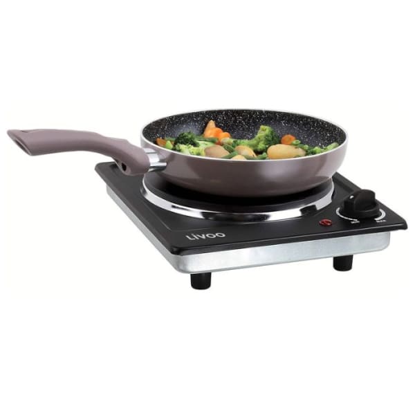 Plaque de cuisson électrique encastrable LIVOO 1 feu 1500W Noir (DOC167N) Plaque de cuisson électrique encastrable LIVOO 1 feu 1500W Noir (DOC167N)